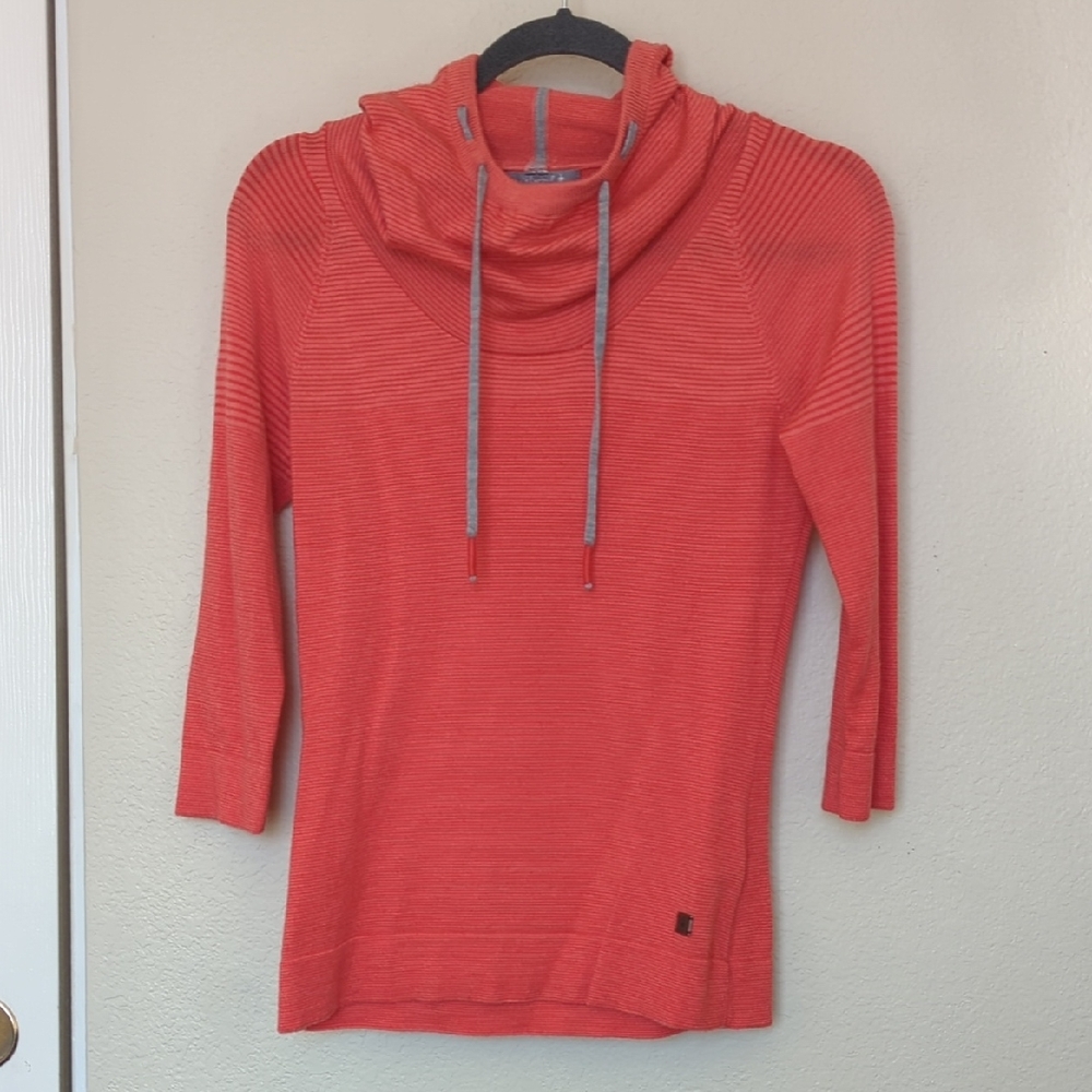 Smartwool Women's Red Cowl Neck Sweater